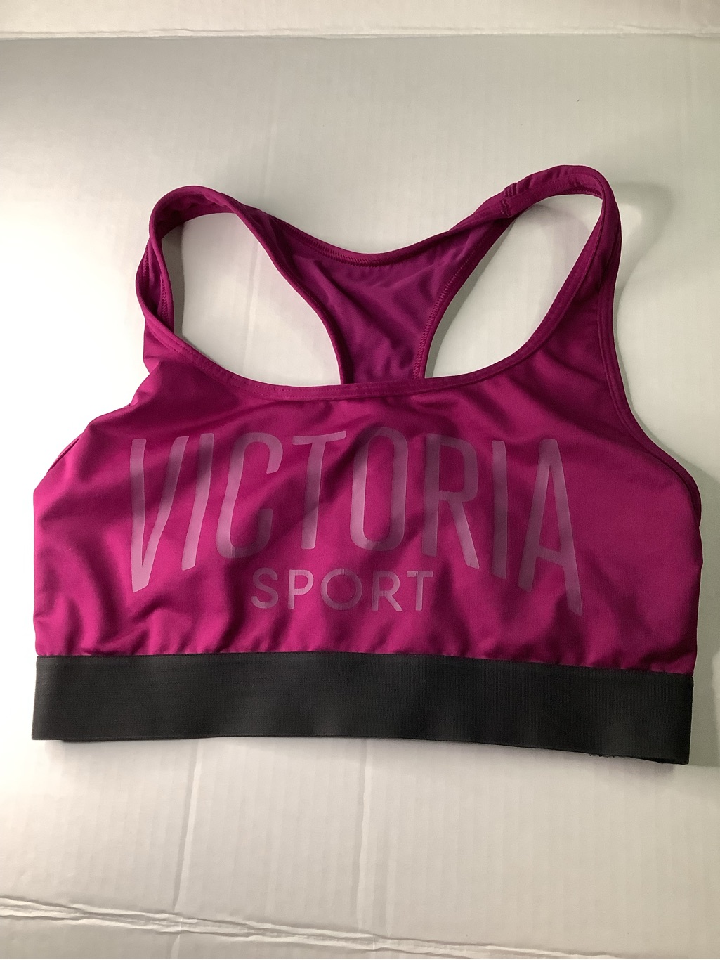 Victoria Sport Women's Magenta Racerback Performance Sports Bra